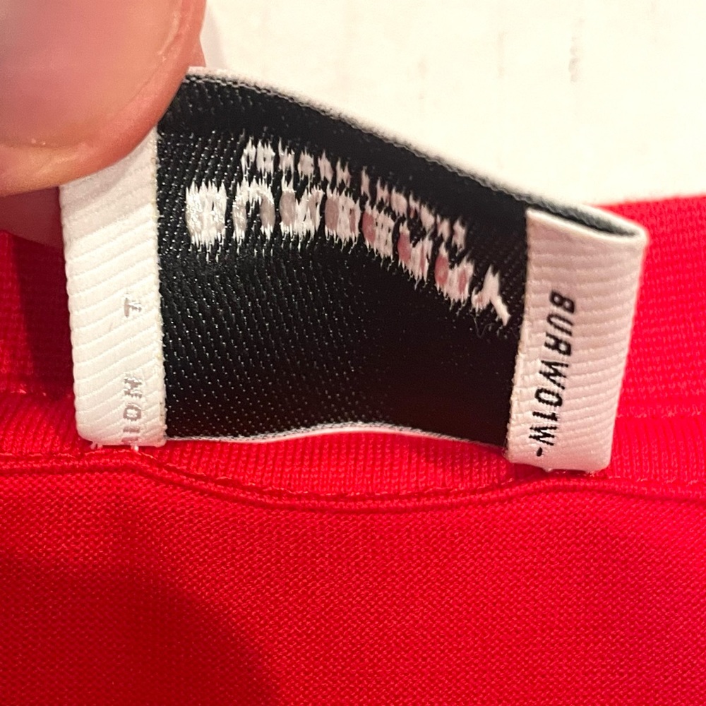 BURBERRY England Cotton T shirt L Large imported - Picture 7 of 10